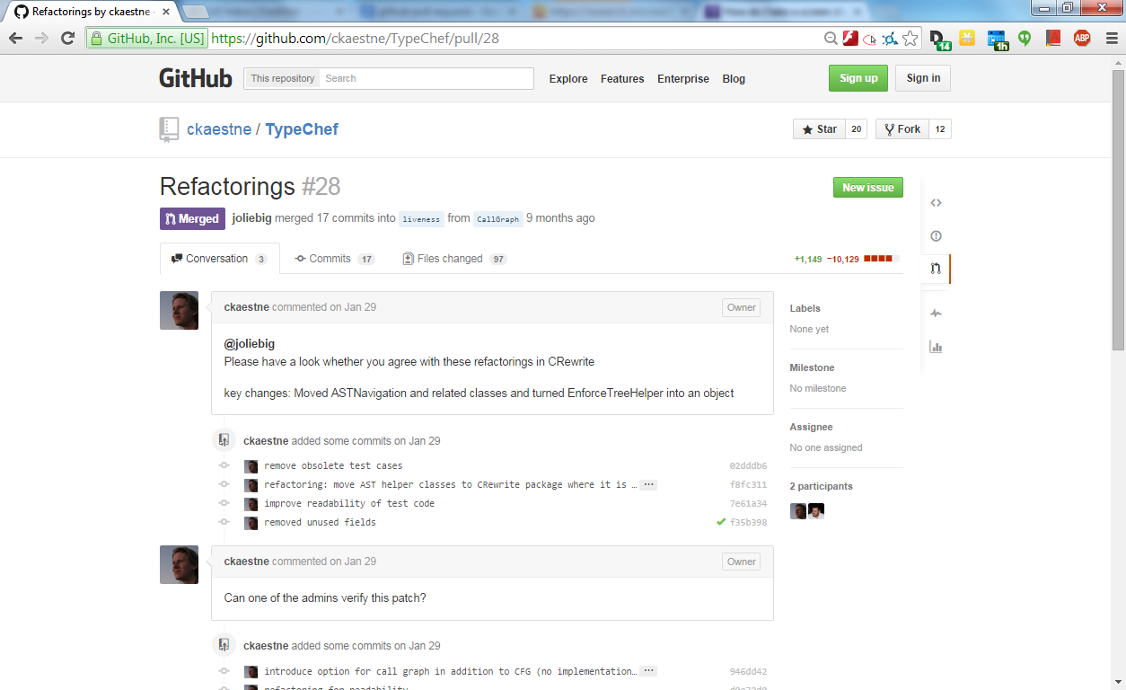 Code Review on GitHub