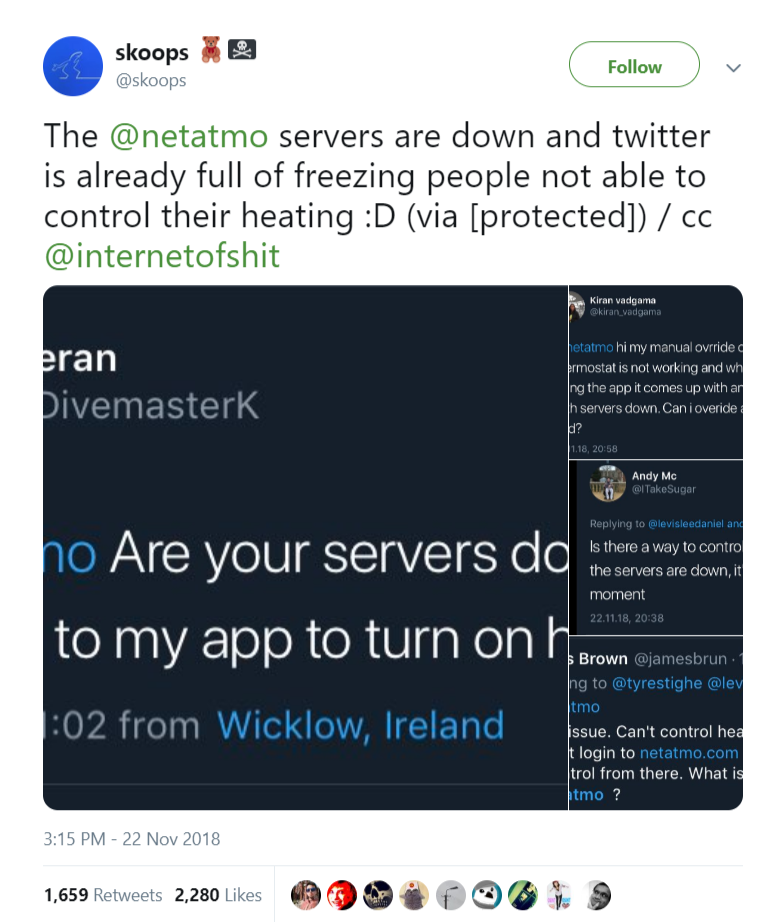 Servers down